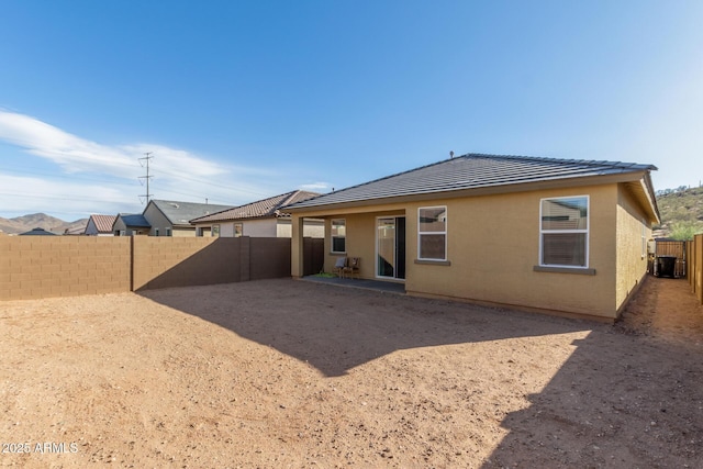 view of rear view of property