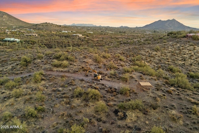 view of mountain feature