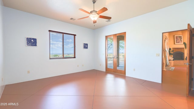 6754 E Roberto Loop, Hereford, AZ 85615 - empty room with a ceiling fan