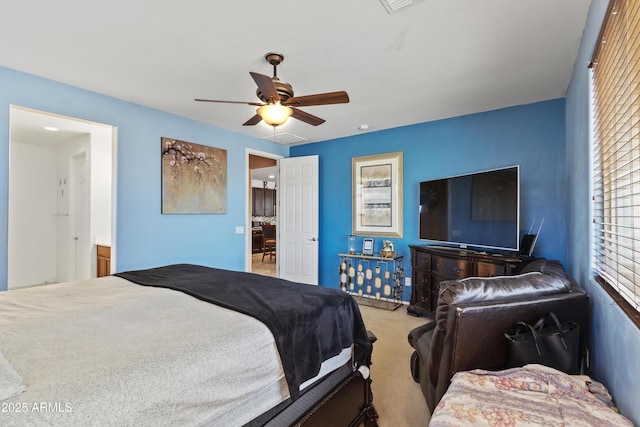 676 N 156th Ln, Goodyear, AZ 85338 - carpeted bedroom with a ceiling fan