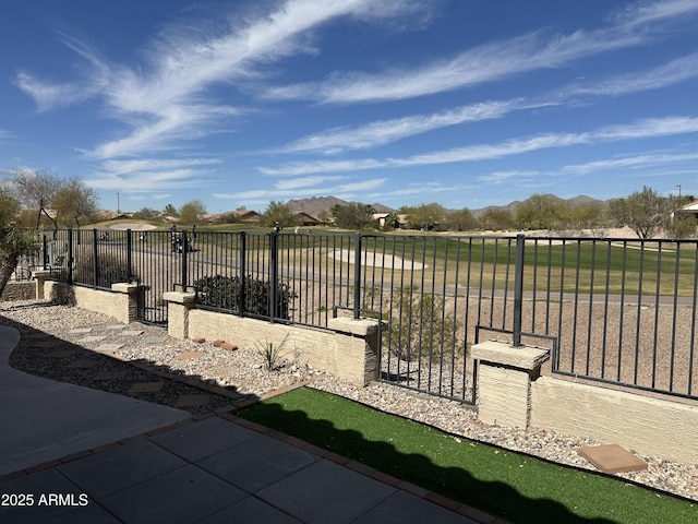 surrounding community with fence