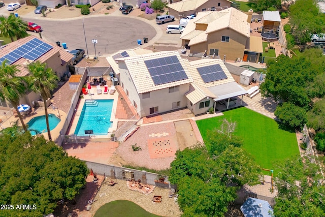 1203 W Escuda Rd, Phoenix, AZ 85027 - drone / aerial view of a pool