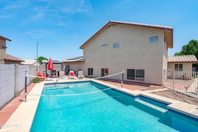 1203 W Escuda Rd, Phoenix, AZ 85027 - view of pool featuring a patio, a fenced backyard, and a gazebo