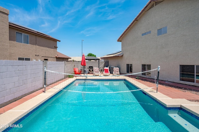 1203 W Escuda Rd, Phoenix, AZ 85027 - view of swimming pool with a patio and a fenced backyard