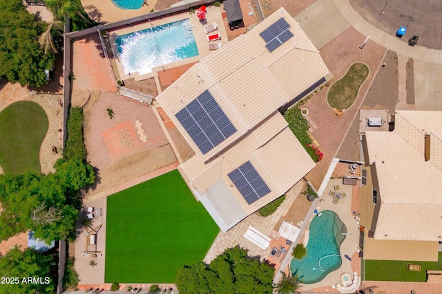 1203 W Escuda Rd, Phoenix, AZ 85027 - aerial view of a pool area