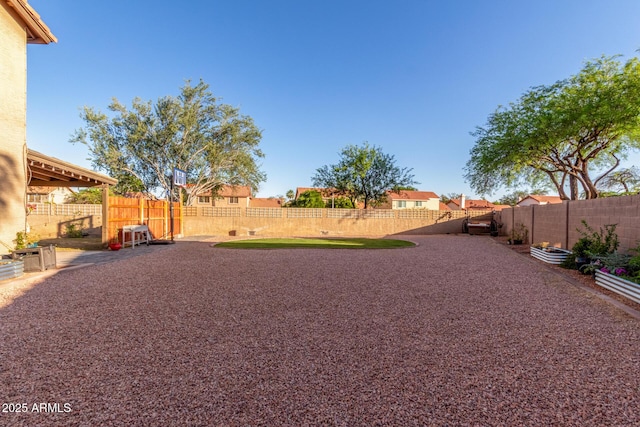 3805 E Desert Flower Ln, Phoenix, AZ 85044 - fenced backyard with a patio