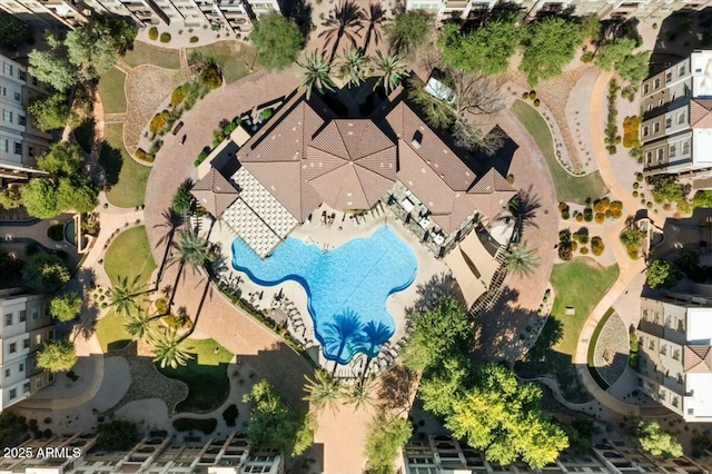 aerial view