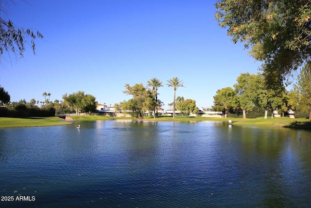 property view of water