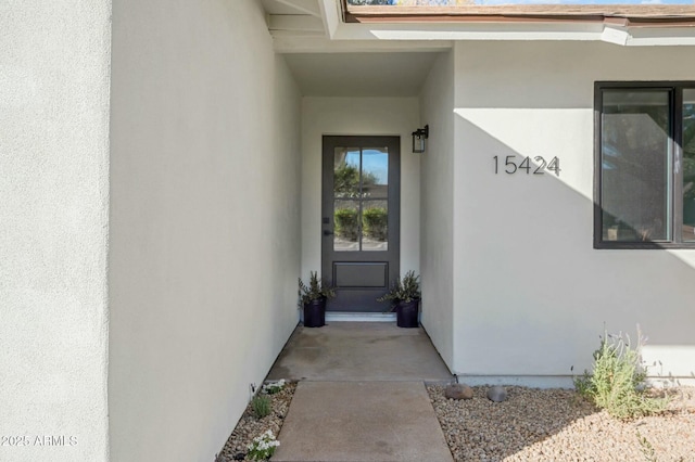 view of property entrance