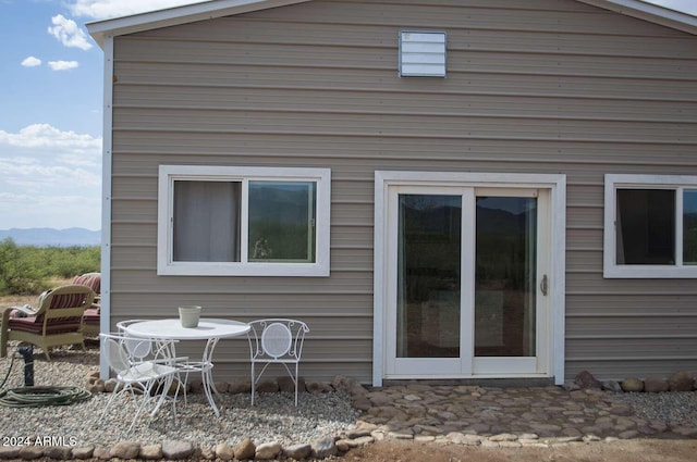 view of rear view of house