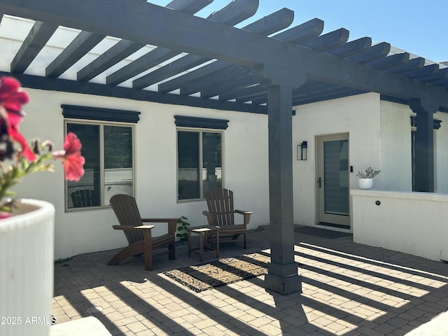 2311 E Colter St, Phoenix, AZ 85016 - view of patio / terrace featuring a pergola