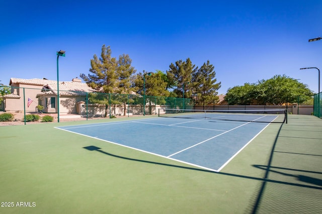 1655 W Stanford Ave, Gilbert, AZ 85233 - view of tennis court with community basketball court