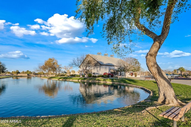 property view of water