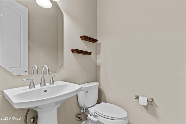 211 W New Dawn Dr, Chandler, AZ 85248 - bathroom with toilet and a sink