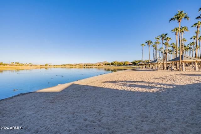 property view of water