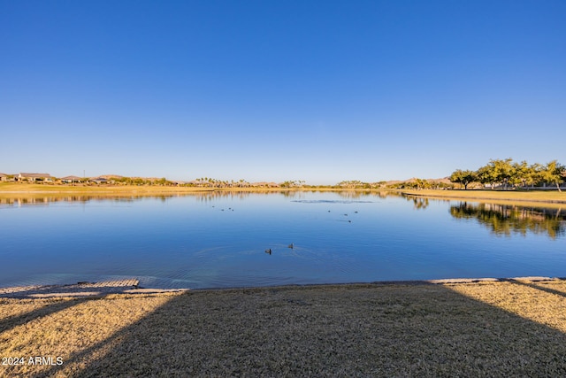 property view of water