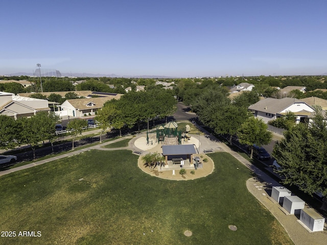 bird's eye view