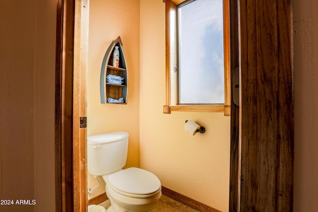 bathroom with toilet