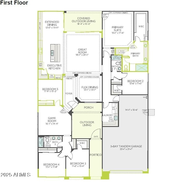 9775 S 36th Ln, Laveen, AZ 85339 - floor plan / room layout