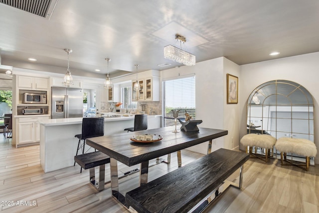 view of dining room