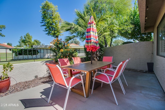 view of patio / terrace