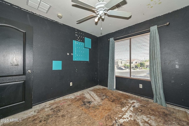 16112 W Durango St, Goodyear, AZ 85338 - spare room with ceiling fan and visible vents