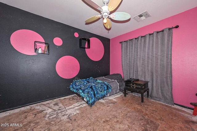 16112 W Durango St, Goodyear, AZ 85338 - bedroom with a ceiling fan and visible vents