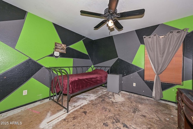 16112 W Durango St, Goodyear, AZ 85338 - bedroom with unfinished concrete flooring