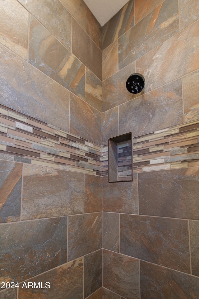 details featuring tiled shower