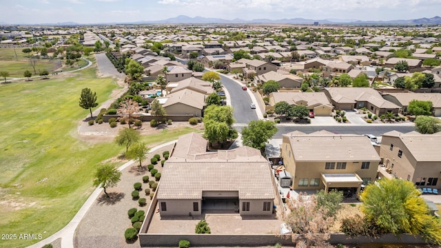 41804 W Carlisle Ln, Maricopa, AZ 85138 - aerial perspective of suburban area featuring mountains