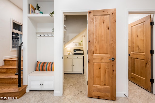 view of mudroom