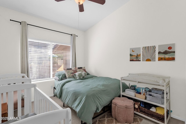 12852 N Mountainside Dr Unit 2, Fountain Hills, AZ 85268 - bedroom with carpet and ceiling fan