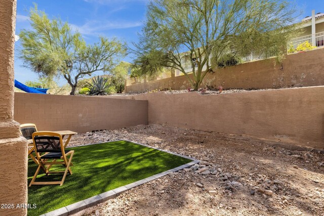 12852 N Mountainside Dr Unit 2, Fountain Hills, AZ 85268 - view of fenced backyard