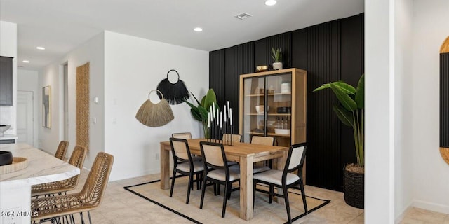 5549 E Mearn Rd, San Tan Valley, AZ 85140 - dining area featuring recessed lighting and light tile patterned floors