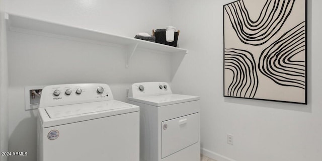 5549 E Mearn Rd, San Tan Valley, AZ 85140 - laundry room featuring washer and dryer