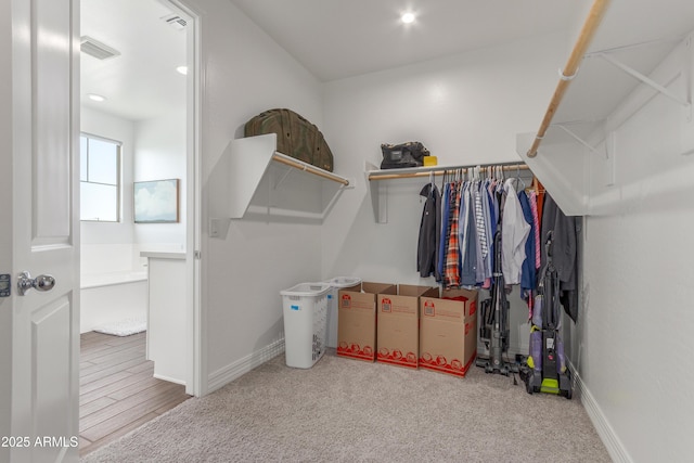 23042 E Excelsior Ave, Queen Creek, AZ 85142 - spacious closet with carpet floors