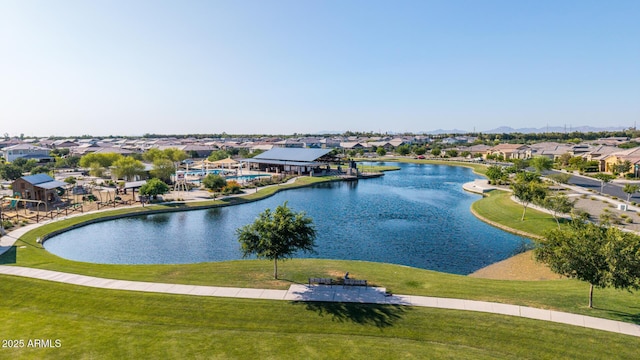 23042 E Excelsior Ave, Queen Creek, AZ 85142 - water view with nearby suburban area and mountains