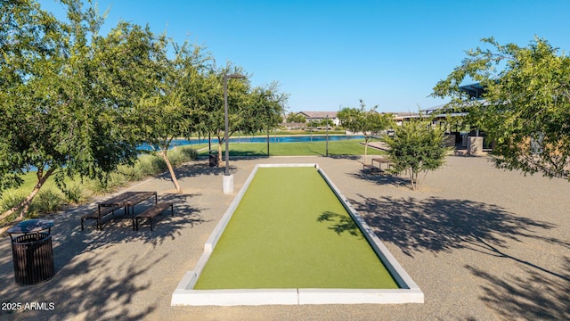 23042 E Excelsior Ave, Queen Creek, AZ 85142 - view of property's community featuring a game area and a water view