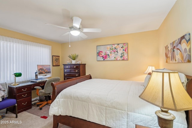 17024 N Pinion Ln, Sun City, AZ 85373 - carpeted bedroom with ceiling fan