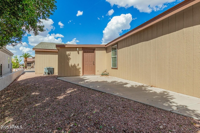 5901 E Leonora St, Mesa, AZ 85215 - entrance to property with a patio area and cooling unit
