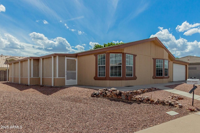 5901 E Leonora St, Mesa, AZ 85215 - view of front of property featuring a garage