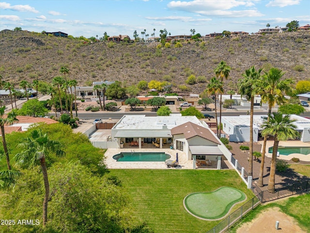 14401 N Coral Gables Dr, Phoenix, AZ 85023 - aerial view featuring a residential view