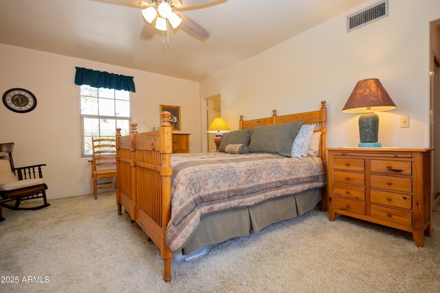 1565 E 12th St, Douglas, AZ 85607 - carpeted bedroom with ceiling fan