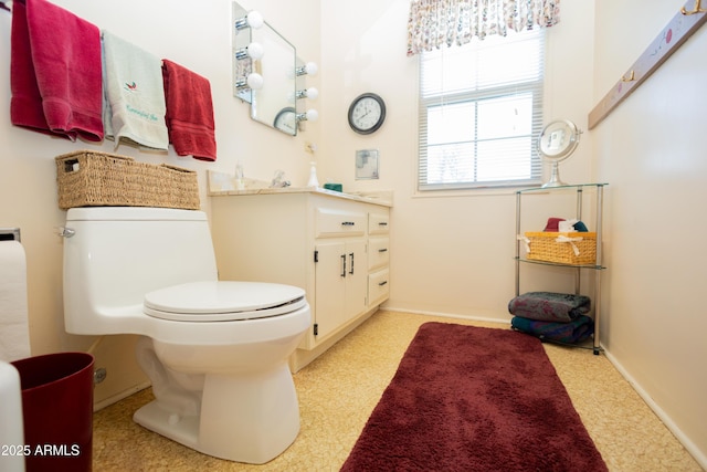 1565 E 12th St, Douglas, AZ 85607 - bathroom featuring vanity and toilet