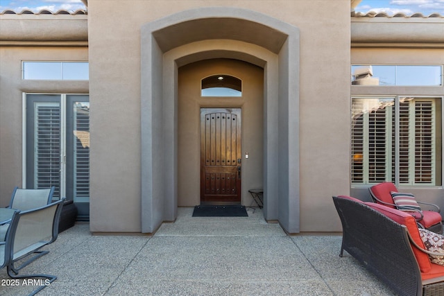 view of entrance to property