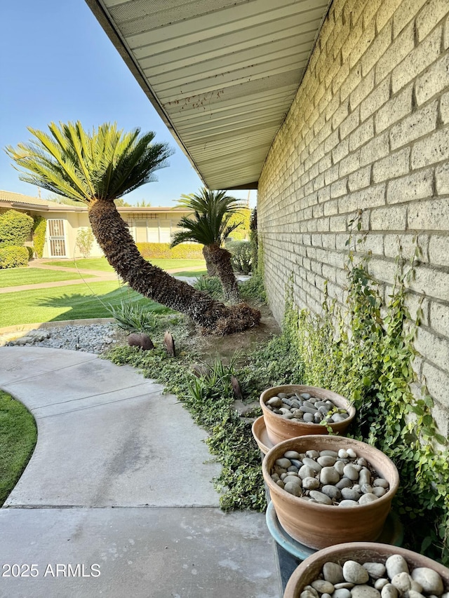 view of yard