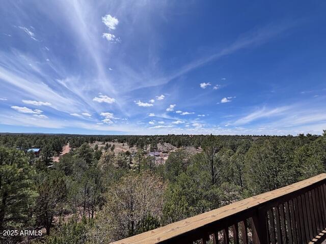 2806 Skyhawk Dr, Overgaard, AZ 85933 - view of mountain backdrop with a forest