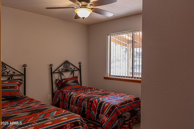 2806 Skyhawk Dr, Overgaard, AZ 85933 - bedroom with carpet flooring and ceiling fan