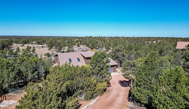 2806 Skyhawk Dr, Overgaard, AZ 85933 - view of subject property with a forest