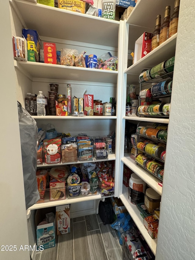 view of pantry